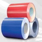 750mm - 1250mm Z60 bobine d'acciaio preverniciate rosse/blu del rivestimento dello zinco Z27 di colore