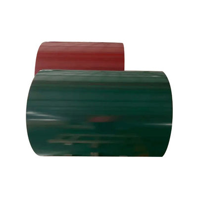 comprare Bobina di acciaio zincato preverniciato DX51D con rivestimento superiore da 25±5 µm e larghezza da 700–1250 mm per tetti, costruzioni e pannelli per elettrodomestici online manufacture