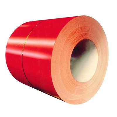 comprare Z275 PPGI bobina di acciaio galvanizzato preverniciato con larghezza 750 ‰ 1250 mm e vernice superiore di 25 ± 5 μm per tetti e rivestimenti strutturali online manufacture