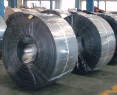 comprare 0.70 ≈ 1.50 mm Striscia di acciaio laminata a freddo ricoperta di acciaio nero annodato continuo per tubi di saldatura, canali C, cerchi di acciaio e applicazioni di raffreddamento online manufacture