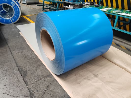 comprare Bobine rivestite di laminature dell'acciaio del PE con l'identificazione cromica 508/610mm di trattamento della superficie acida online manufacture