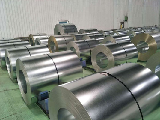 comprare Hot Dipped Galvanized Steel Coils with Yield Strength 195-420N/mm2, Elongation 12-25%, and Width 1000-1250mm for HVAC and Ventilation Systems online manufacture