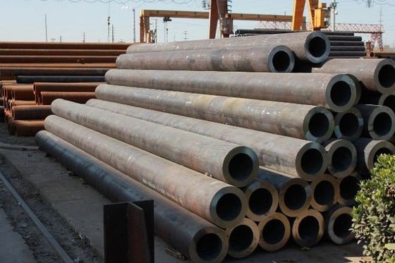 comprare ASTM A53 BS1387 DIN2244 Tubo di acciaio saldato rotondo ERW 5.8M / 6M per applicazioni strutturali e ingegneristiche online manufacture