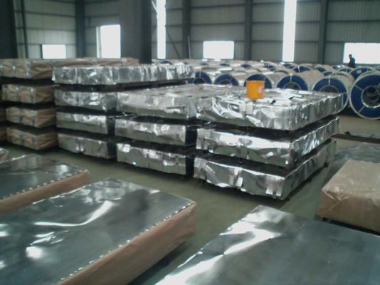 comprare JIS SGCC / SGCH / G550 Lastra galvanizzata ondulata per tetti e pareti di costruzione online manufacture