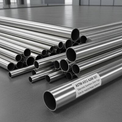 comprare ASTM A312 A213 A269 321 Tubi e tubi in acciaio inossidabile per sistemi di scambio termico online manufacture