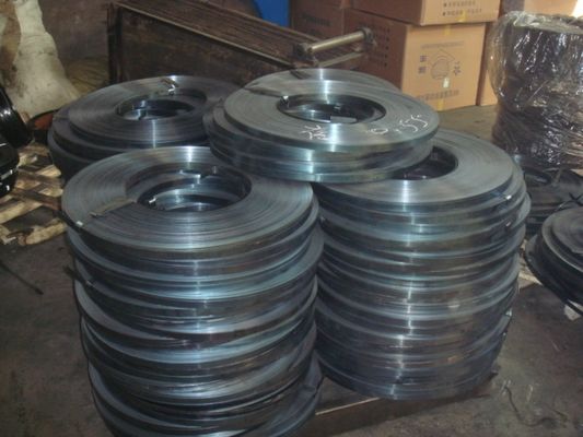 comprare Imballaggio a calore elettrico laminato a freddo String / cinghia di imballaggio in acciaio blu online manufacture