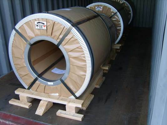 comprare 0.35·1.50mm JIS C2552 ASTM A677M EN10106 bobina di acciaio al silicio non orientata con larghezza 1200 mm/1220 mm e peso della bobina di 10 MT per apparecchiature elettriche online manufacture
