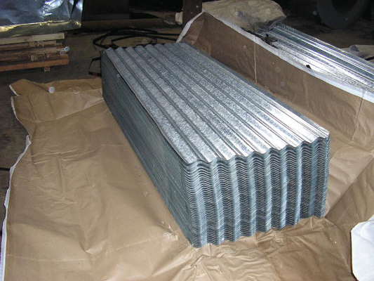 comprare AS 1397 G550 Lastra di copertura galvanizzata ondulata piena dura con profilo ondulato da 76 mm e rivestimento in zinco da 40 ‰ 275 g/m2 online manufacture