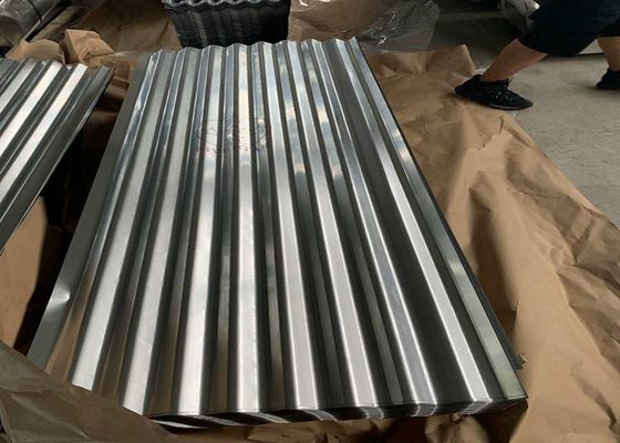 comprare G550 Lastra galvanizzata ondulata con rivestimento in zinco da 40 ‰ 275 g/m2 e larghezza effettiva da 1050 mm per sistemi di tetto e pareti online manufacture