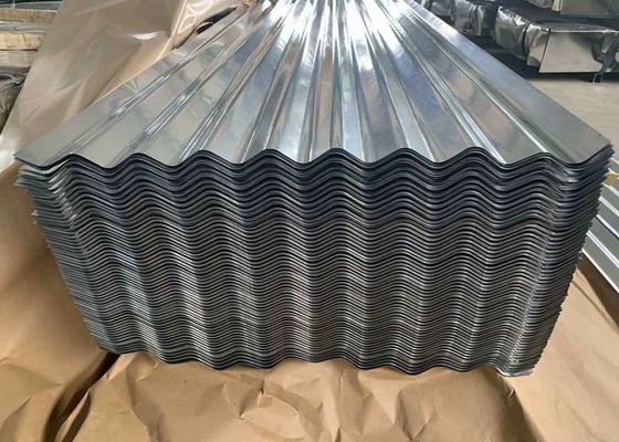 comprare Lamiera ondulata zincata a spangle regolare 0.14-1.5mm con larghezza effettiva 800mm per pannelli sandwich e rivestimenti edilizi online manufacture