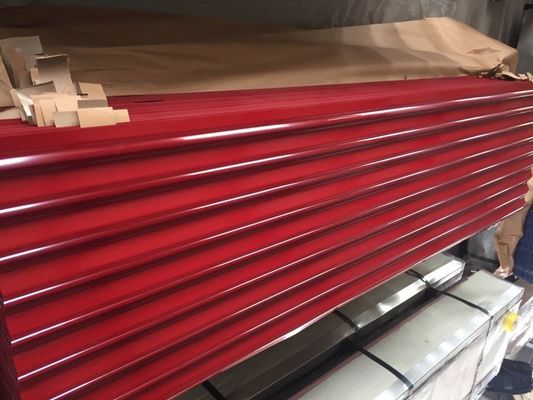 comprare Utilizzo strutturale Matt Finish Lastre di tetto in acciaio ondulato per tetti e rivestimenti murali online manufacture