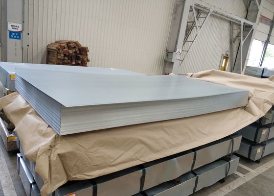 comprare Q345 Grade Galvanized Steel Sheet with 40-275g/m2 Zinc Coating and 508mm/610mm Coil ID for Durable Construction online manufacture