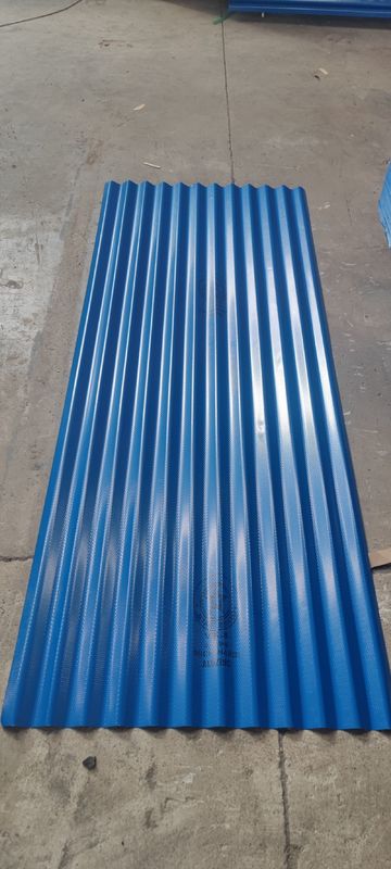 0.50mm DX51D Z120 lamiere di copertura in acciaio ondulato per tetti industriali e residenziali
