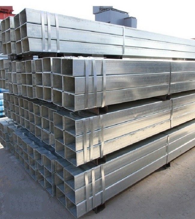 Q195 Q215 Q235 Tubi in acciaio saldati ERW zincati e rivestiti di olio per applicazioni strutturali
