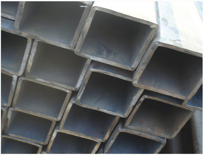 Tubi di acciaio saldatura quadrati e rettangolari Q215 Q235 con superficie galvanizzata oliata e nera