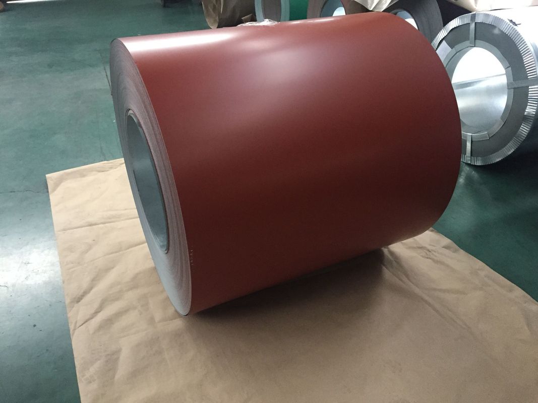 EN 10169 DX51D+Z Coil in acciaio rivestito a colori 0,12-1,20 mm 700-1250 mm per pannelli di copertura e di costruzione