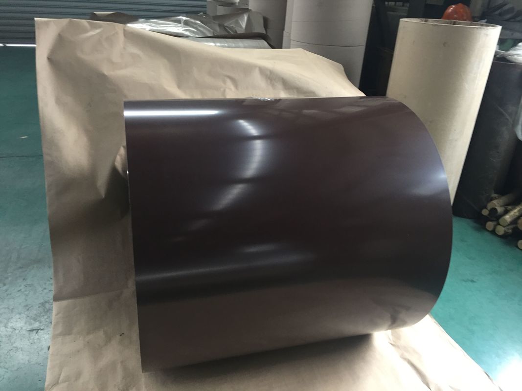 Bobine di acciaio colorato preverniciato LFQ AZ di poliestere da 15–20 micron + primer da 5 micron