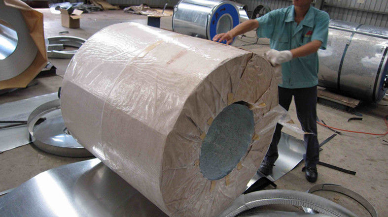 Coil di acciaio galvanizzato a caldo anti-denti ASTM A653 / JIS G3302 per la fabbricazione di pannelli di lavatrici e apparecchi