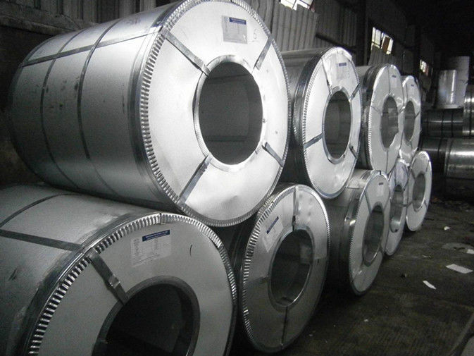 Spirale di acciaio a galvalume di spangola regolare ASTM A792 / JIS G3321 per piastre di contenitori e costruzioni