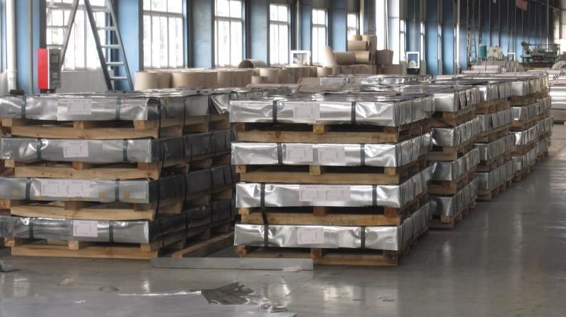 Lamiera di acciaio zincato SGCC DX51D Z40–Z275 senza spangle e anti-impronta, spessore 0,15–3,8 mm, per elettrodomestici e lavorazioni di precisione