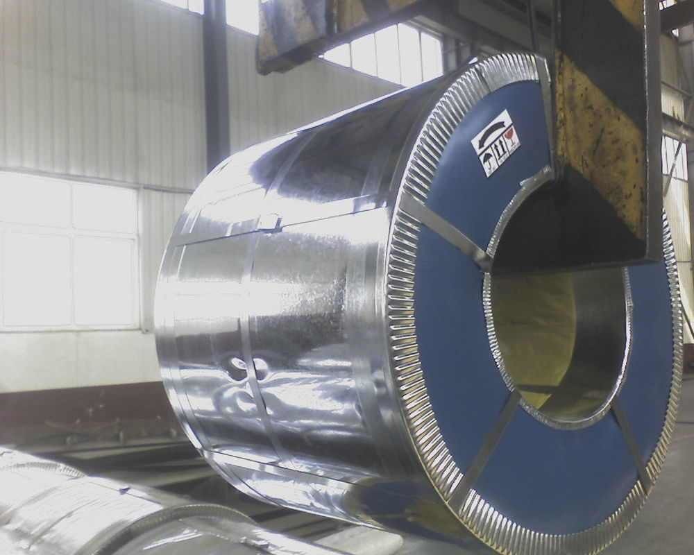 DX51D Acciaio Zincato a Caldo con Cristallizzazione Regolare 0.45mm x 1219mm per Pannelli Mobili e Fabbricazione di Lamiere