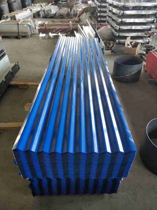 Lastre per coperture in acciaio ondulato multicolore impermeabili per coperture e rivestimenti di pareti