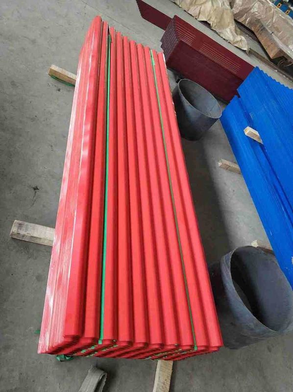 Fogli di copertura in acciaio ondulato in galvalume rivestiti di colore JIS G3322 CGLCC ASTM A792 per pannelli di copertura e pareti