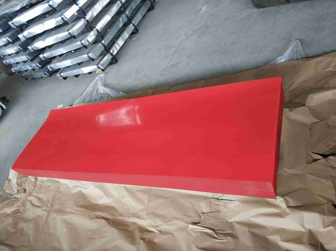 Lastre per coperture in metallo ondulato zincato ASTM CGCC calibro 24 per coperture e rivestimenti di pareti