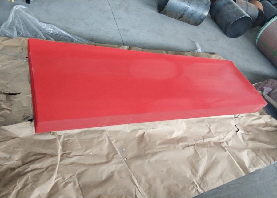 1.0mm RAL 1030 lamiera di acciaio preverniciata DX51D 1250mm Larghezza per tetti e rivestimenti murali
