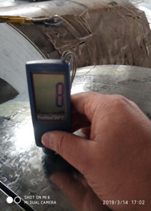 DX51D / DX52D / DX53D bobina di acciaio galvanizzato a caldo con rivestimento in zinco da 40 ‰ 275 g/m2 per la lavorazione di pannelli per costruzioni e apparecchiature