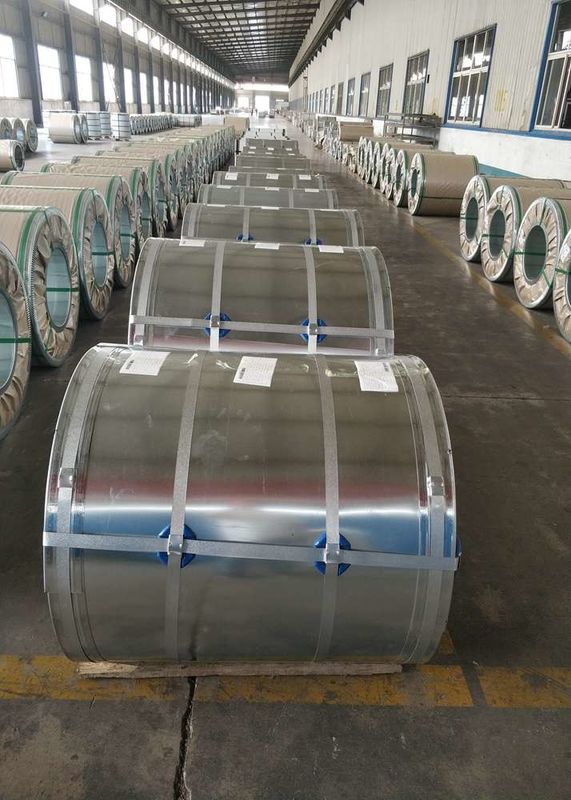 750×1250 mm bobine di acciaio colorate pre-tinte con rivestimento in zinco Z60×Z275 per applicazioni di copertura e costruzione