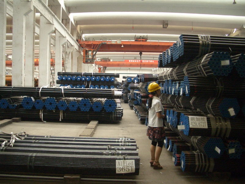 ASTM A53 Tipo E Gradi A & B Tubi in acciaio senza cuciture Lunghezza 5.8M / 6M per applicazioni di tubazioni e strutture