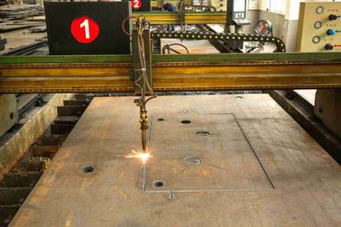 Laser di perforazione incastonato che taglia piatto d'acciaio per approvazione dello SGS del materiale da costruzione